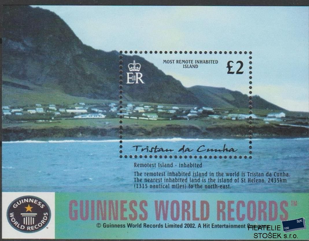 Tristan da Cunha známky Mi Blok 44