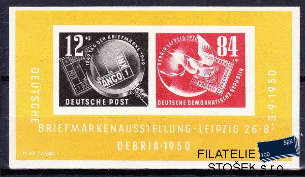 NDR známky Mi 271-2 - Bl.7