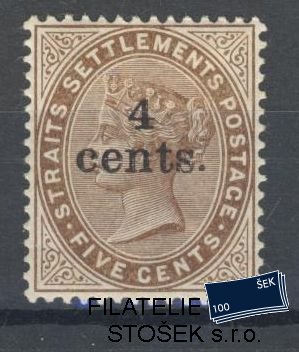 Straits Settlements známky Mi 76