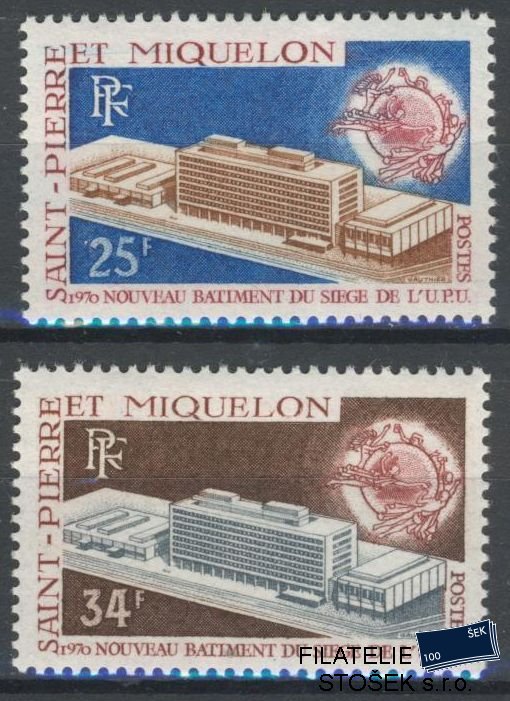 St. Pierre et Miquelon známky Mi 451-52