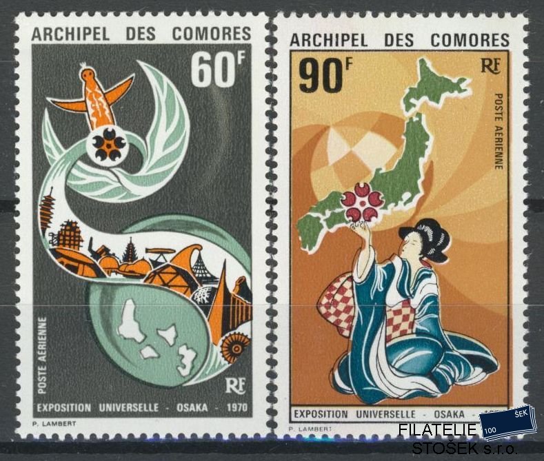Comores známky Mi 106-107