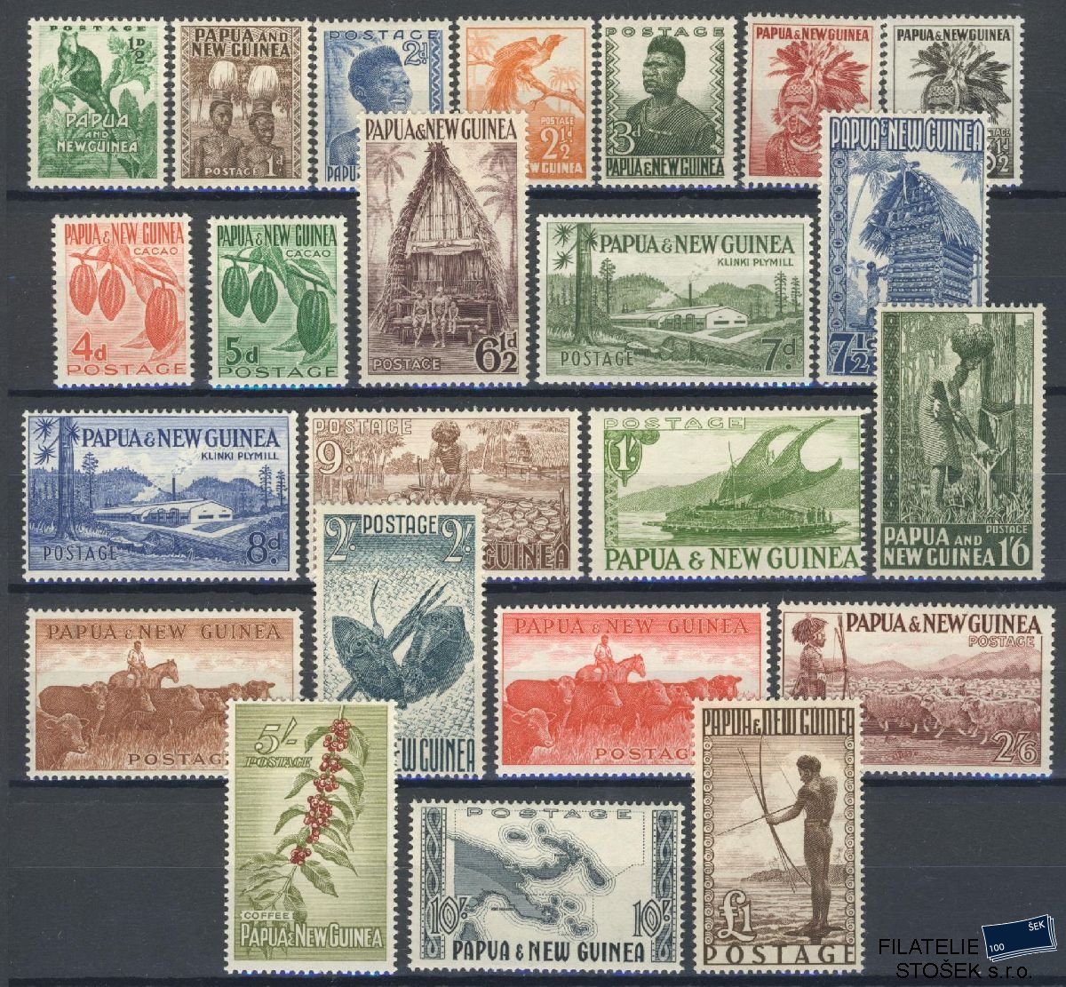 Papua & New Guinea známky Mi 1-23