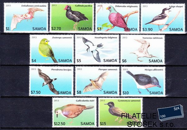 Samoa známky Mi 1105-16