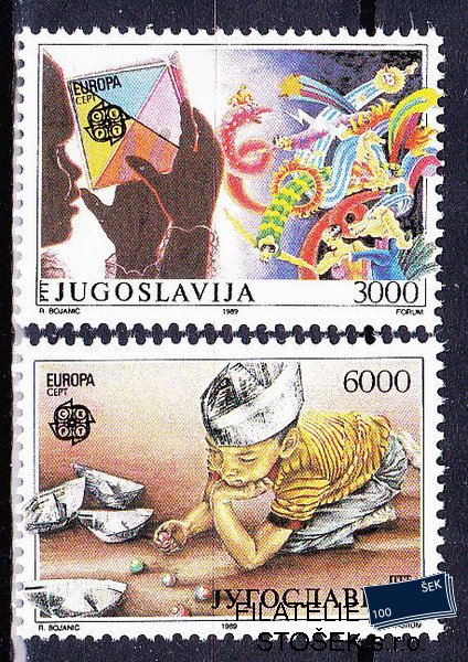 Jugoslávie známky Mi 2340-1