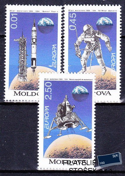 Moldavsko známky Mi 0106-8