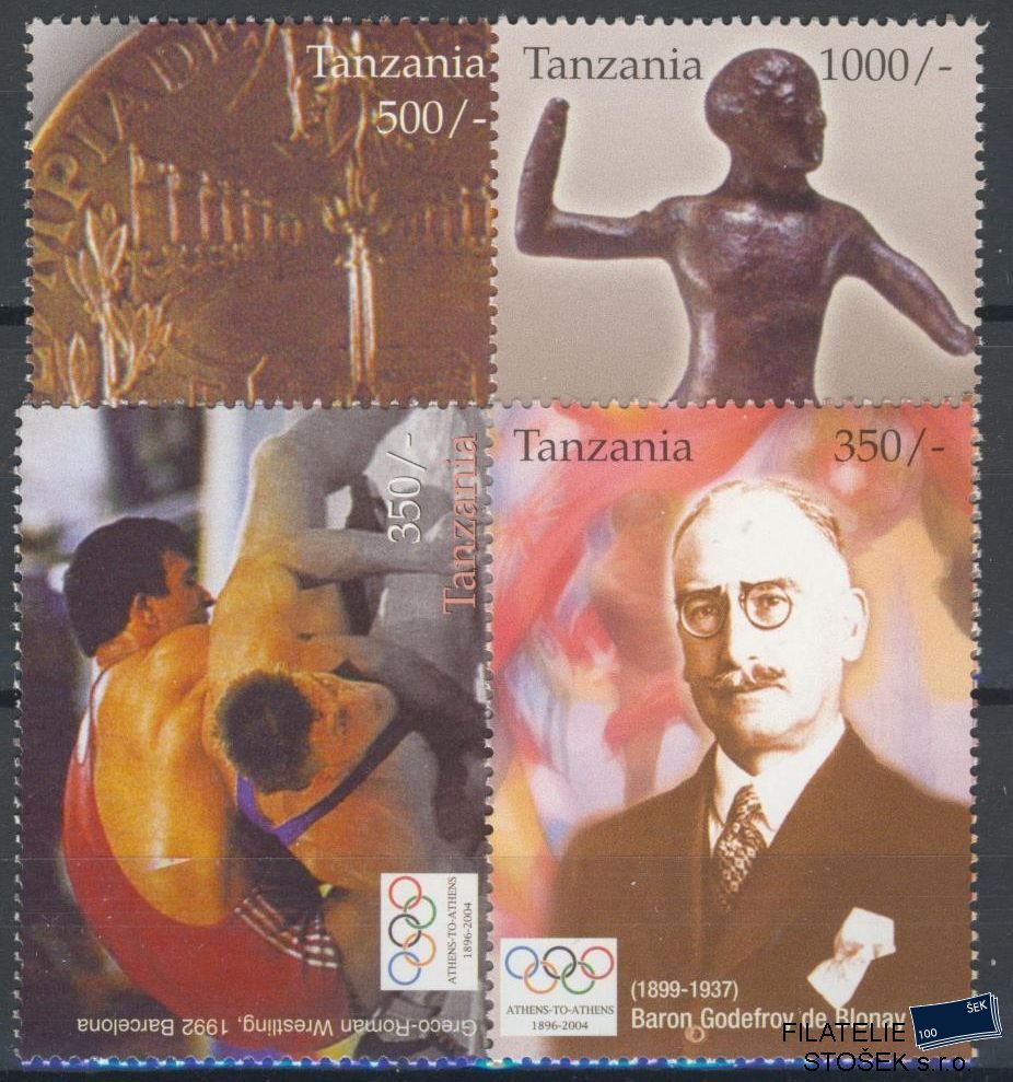 Tanzania známky Mi 4240-43
