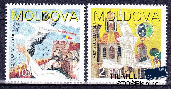 Moldavsko známky Mi 0236-7