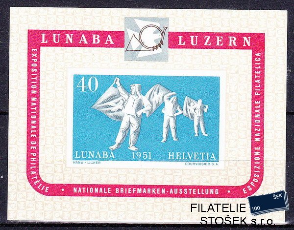 Švýcarsko známky Mi 560 - Bl.14