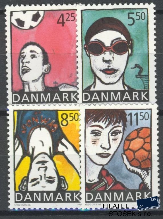 Dánsko známky Mi 1331-34