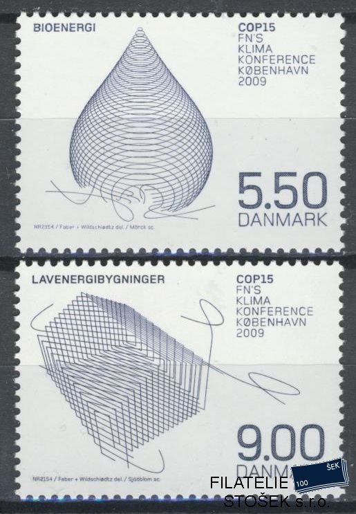 Dánsko známky Mi 1521-22