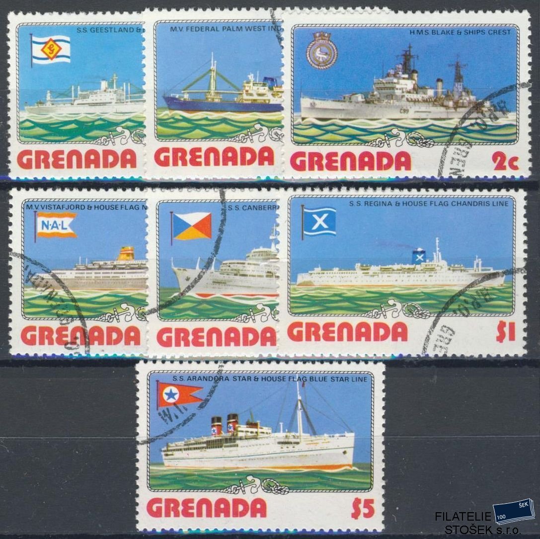 Grenada známky Mi 798-804