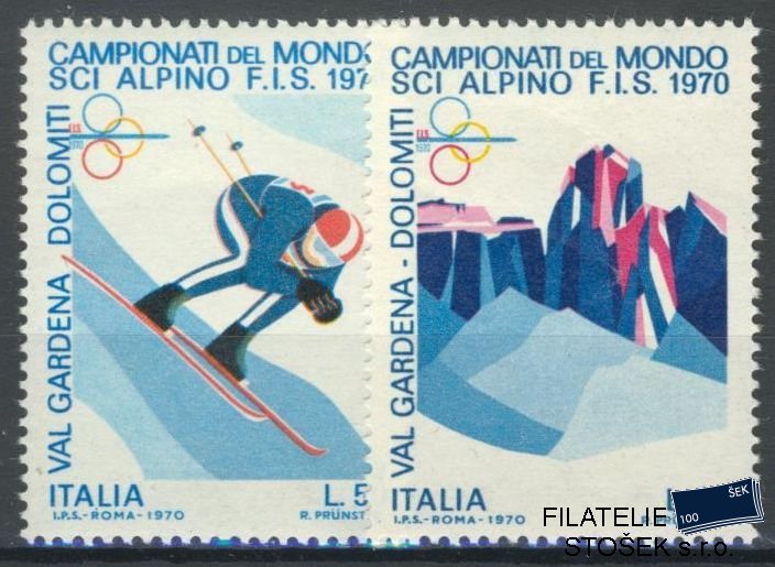 Itálie známky Mi 1303-4