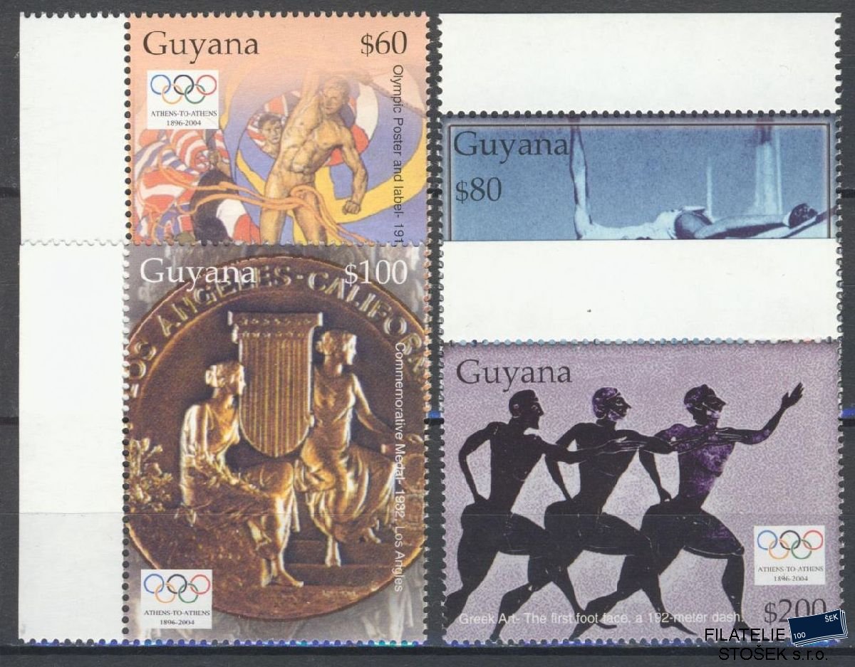 Guyana známky Mi 7678-81