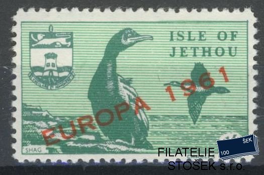 Isle of Jethou známky - Europa 1961