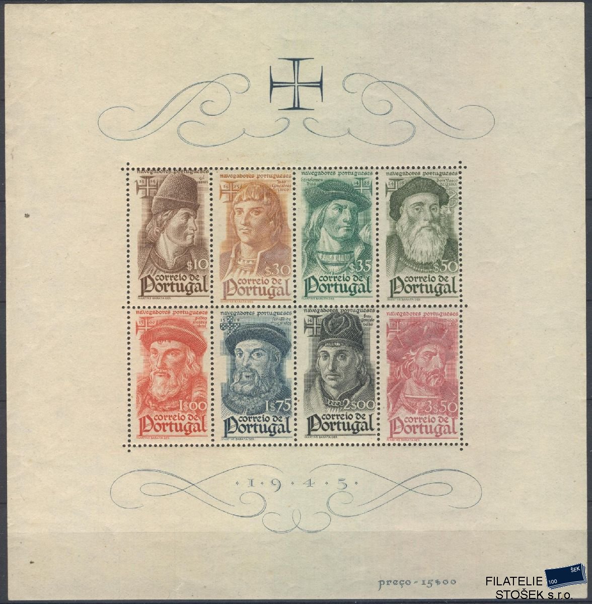 Portugalsko známky Mi Blok 7
