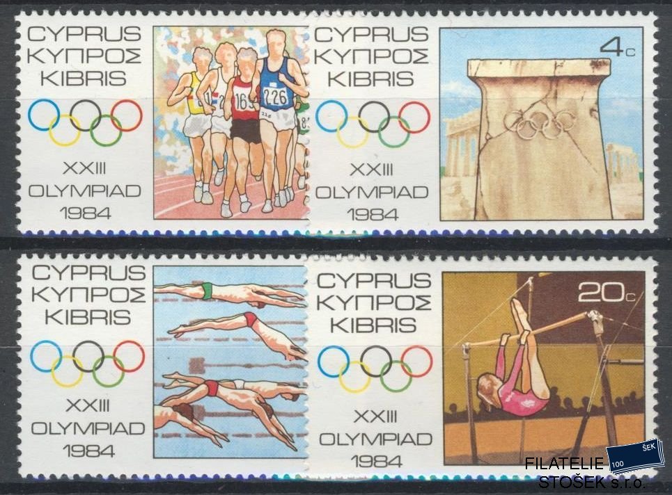 Kypr známky Mi 613-16
