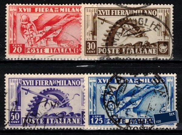 Itálie známky Mi 543-6