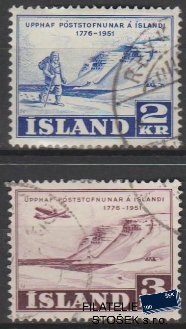 Island známky Mi 273-74