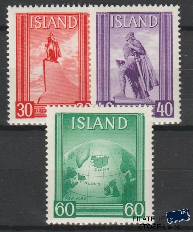 Island známky Mi 197-99