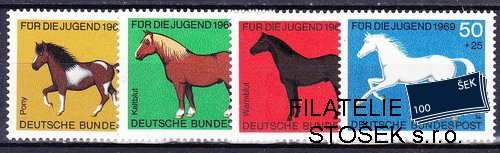 Bundes známky Mi 578-81