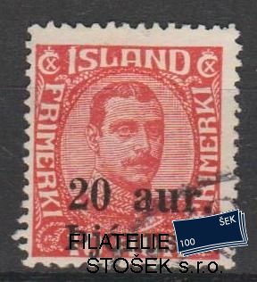 Island známky Mi D 43