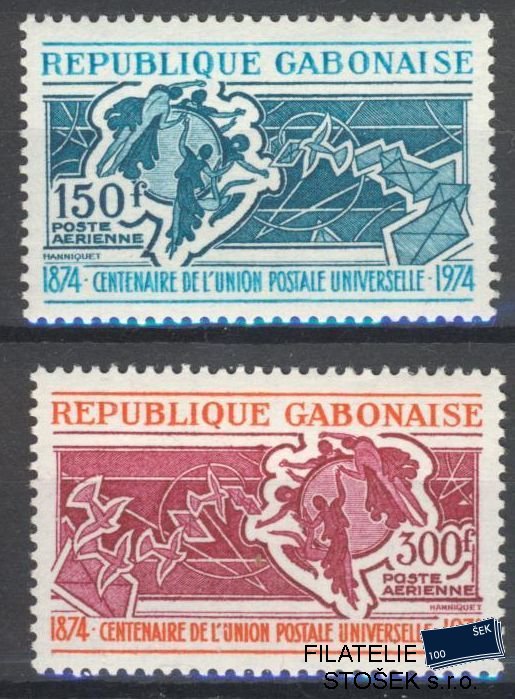 Gabon známky Mi 537-38