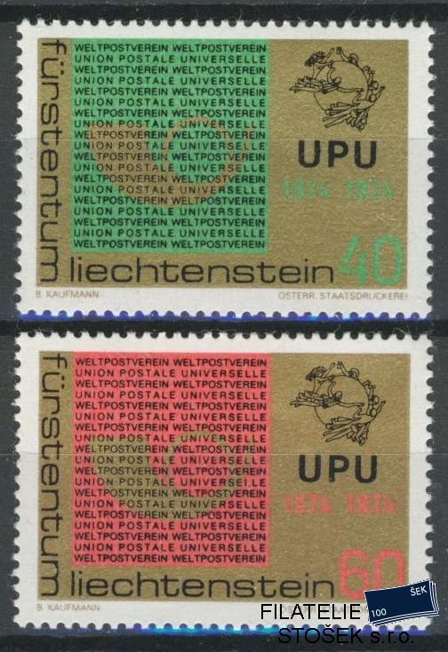 Liechtenstein známky Mi 607-608