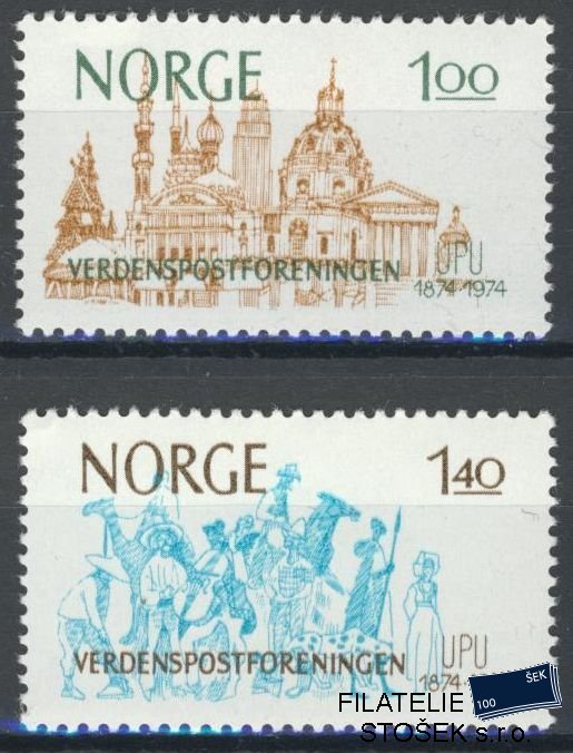 Norsko známky Mi 691-92