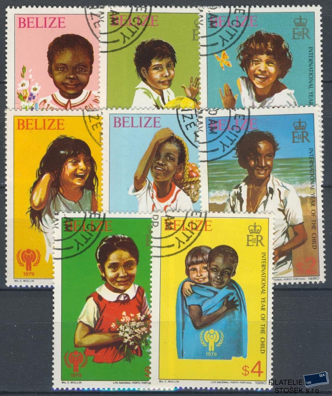 Belize známky mi 475-82