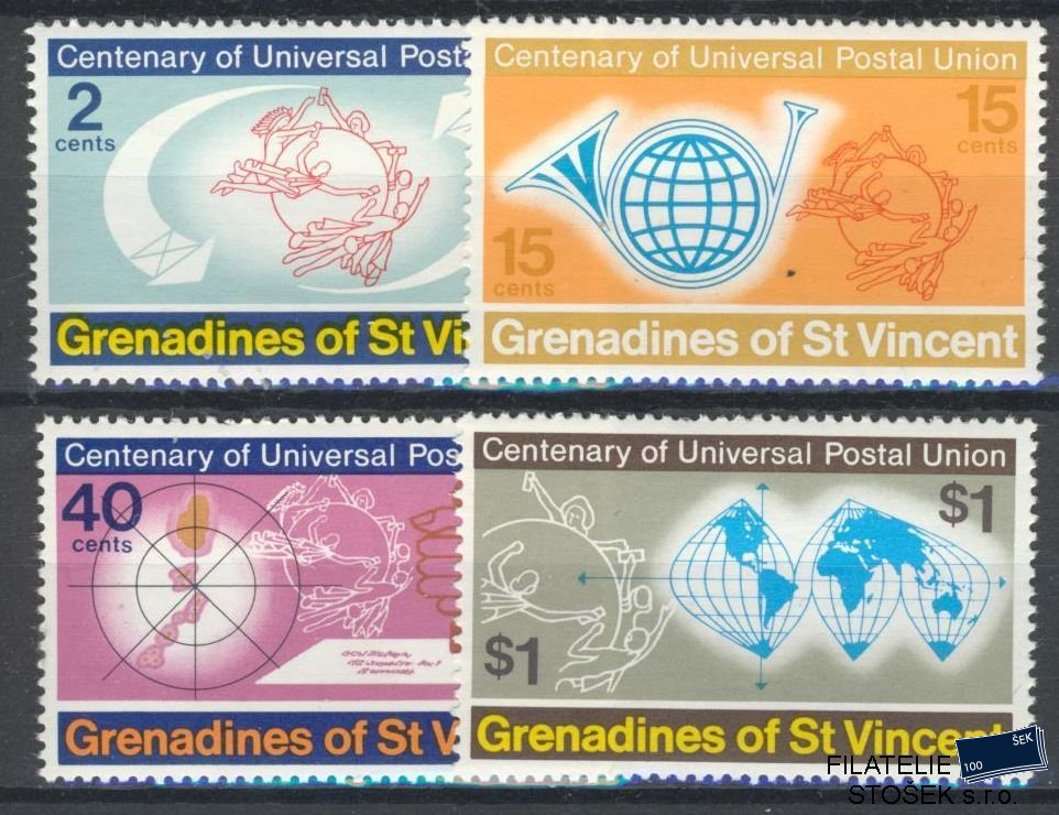 Grenadines of St. Vincent známky Mi 24-27
