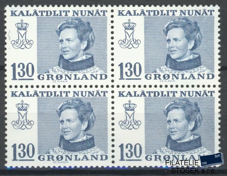 Grónsko známky Mi 102 4 Blok
