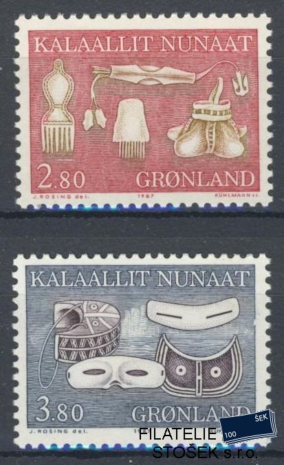 Grónsko známky Mi 174-75
