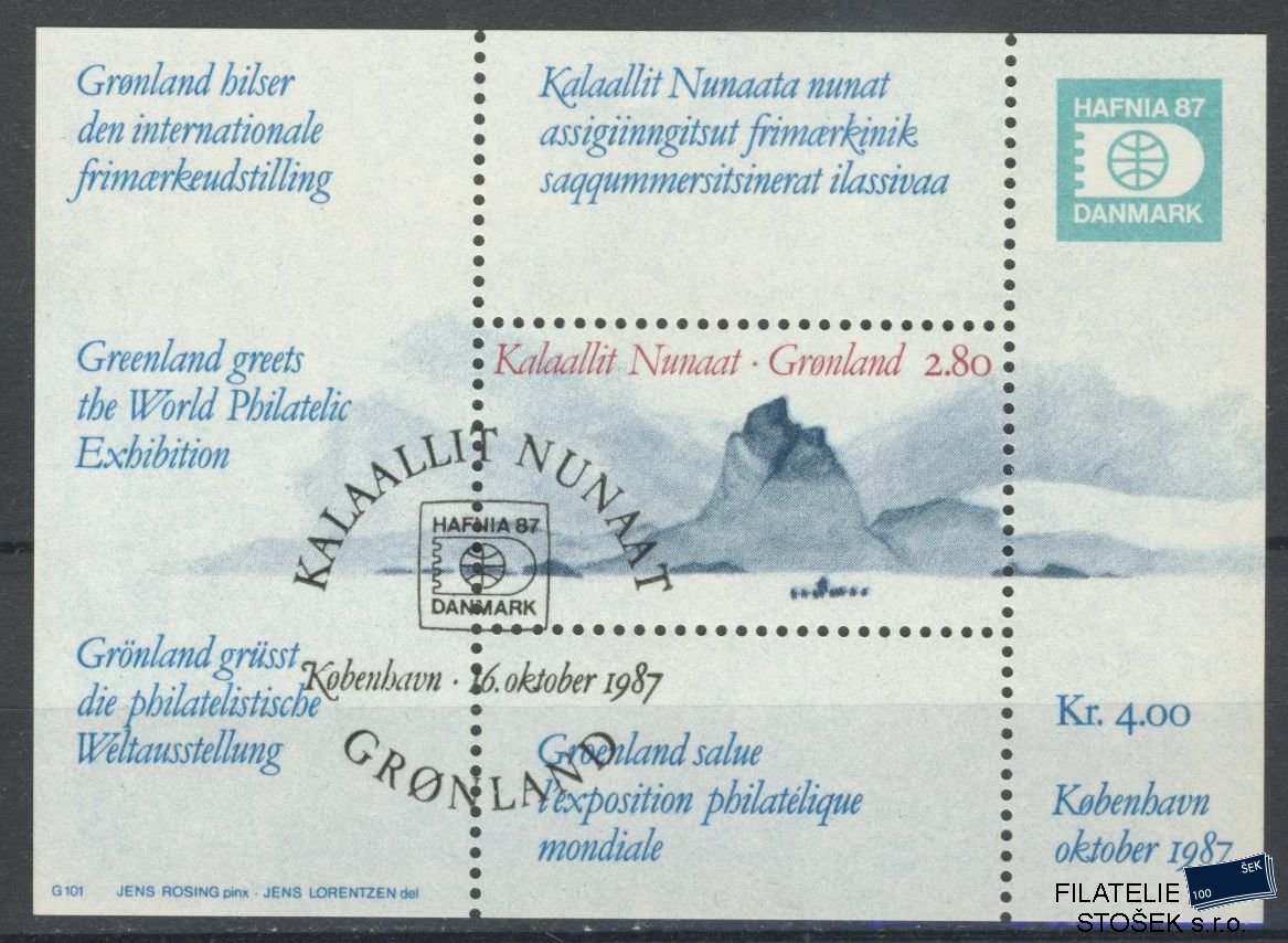 Grónsko známky Mi Blok 2