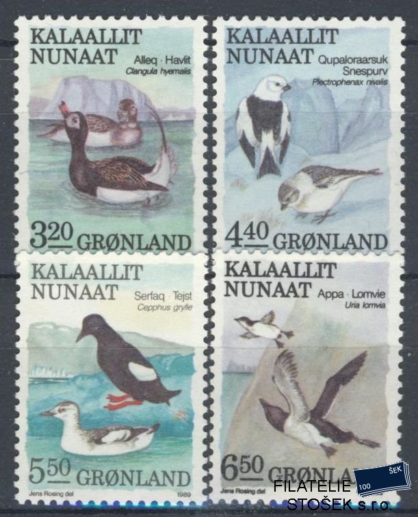 Grónsko známky Mi 191-94