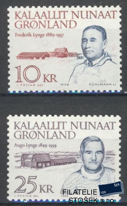 Grónsko známky Mi 209-10