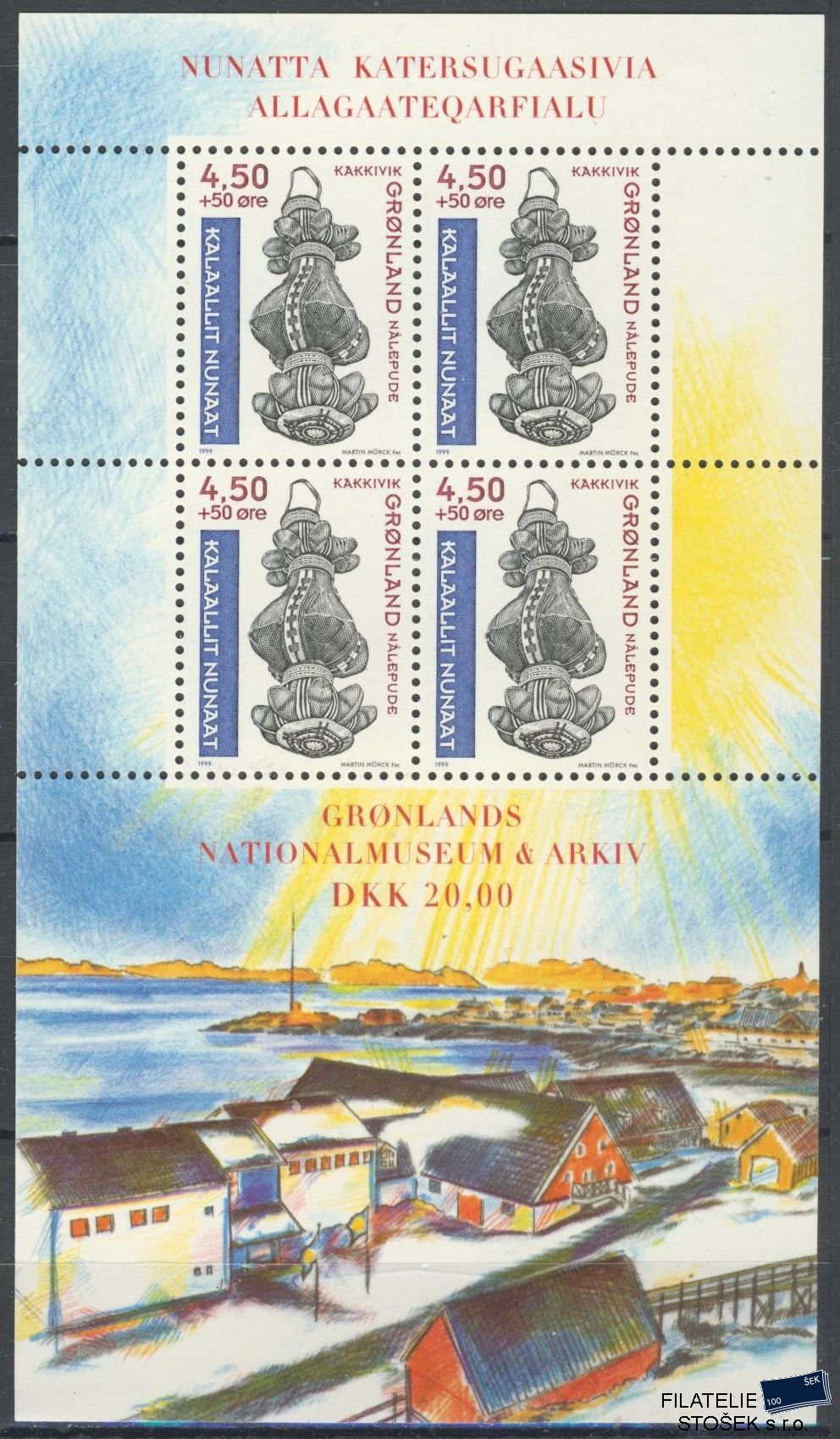 Grónsko známky Mi Blok 16