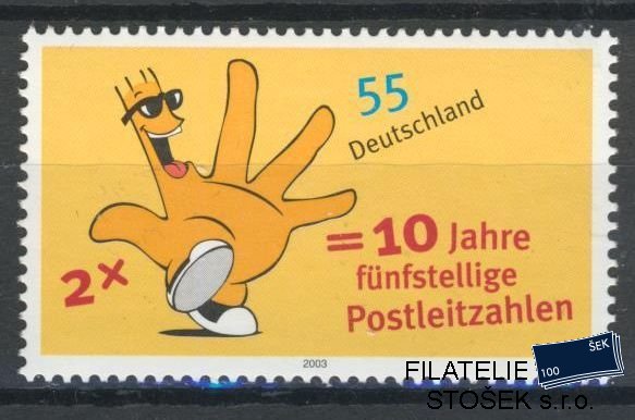 Bundes známky Mi 2344