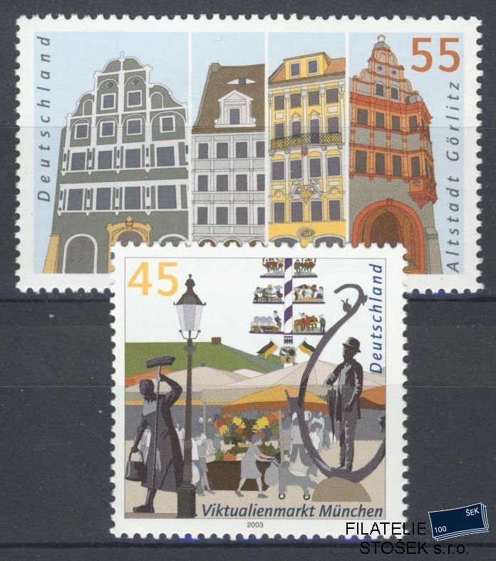 Bundes známky Mi 2356-57