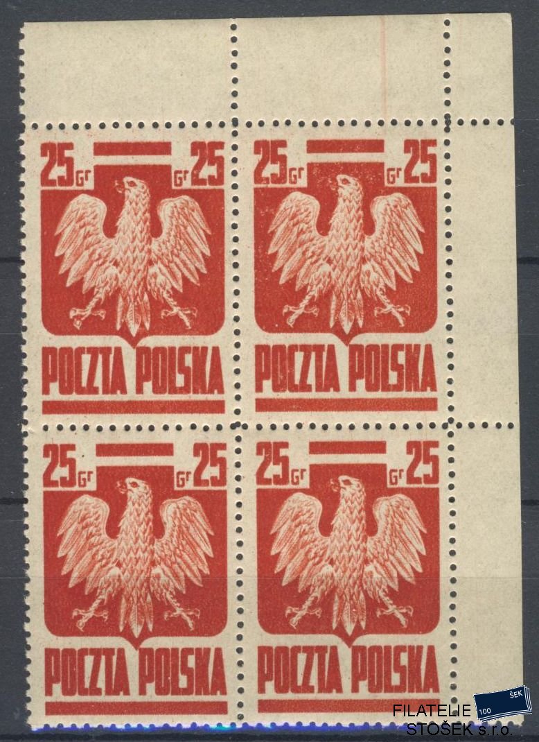 Polsko známky Mi 383 4 Blok