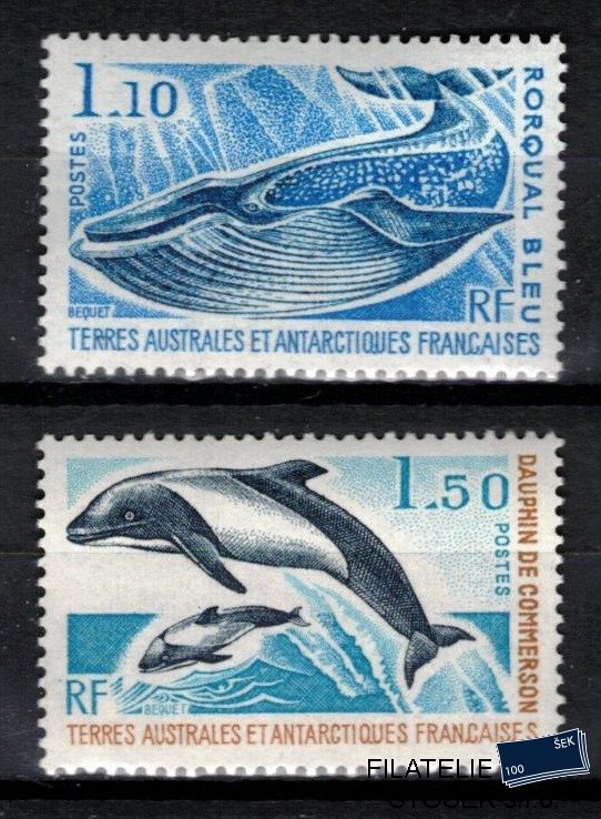 Antarktida francouzská známky Mi 113-4