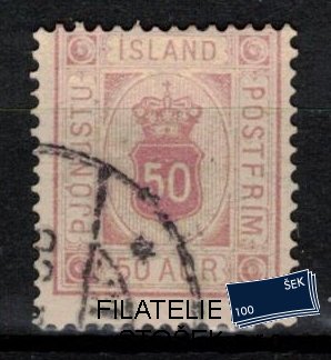 Island známky Mi D 8A
