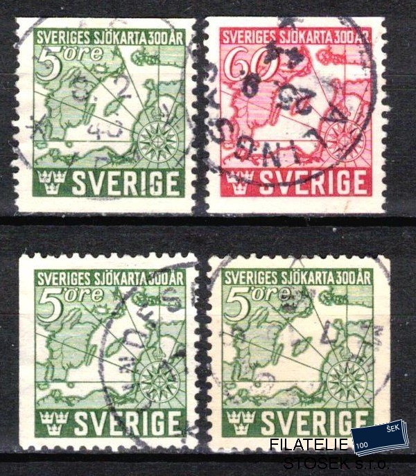Švédsko známky Mi 304-5