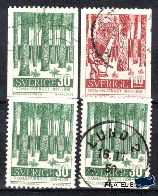 Švédsko známky Mi 451-2