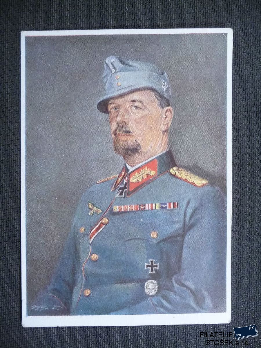 Vojenské pohlednice - Německo - Generalleutnat Julius Ringel