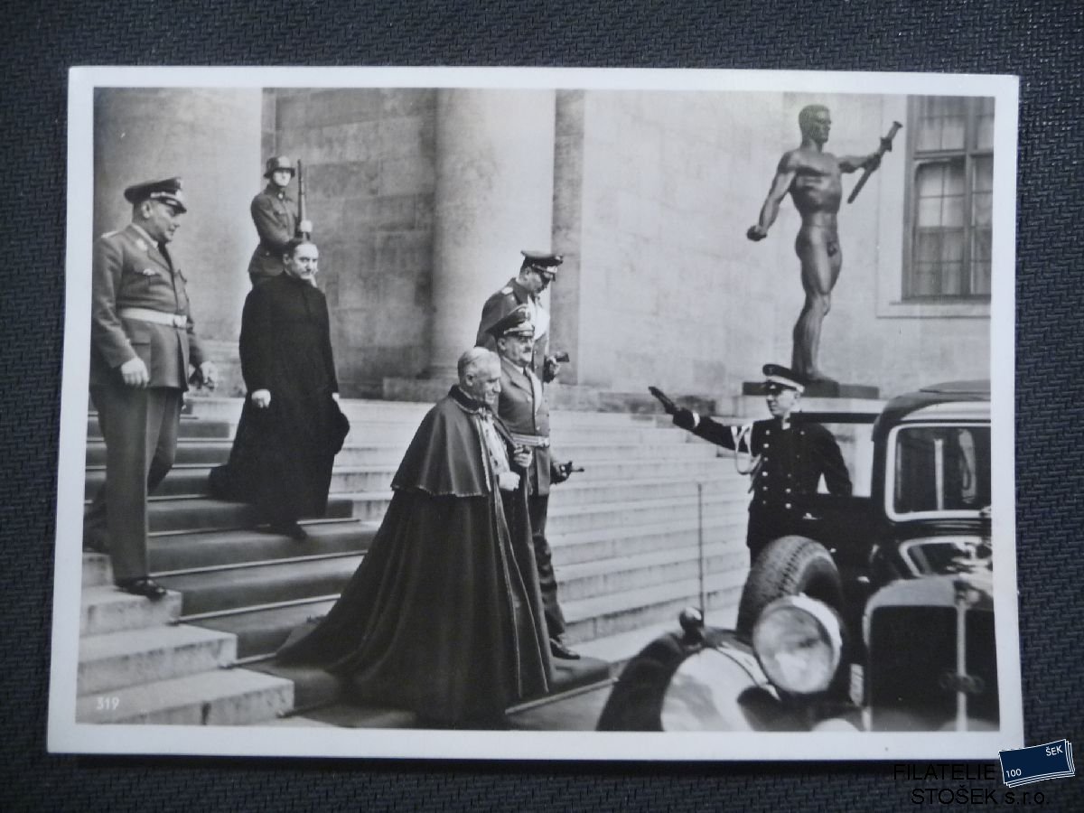 Vojenské pohlednice - Německo - Beglückwünshung des Führers