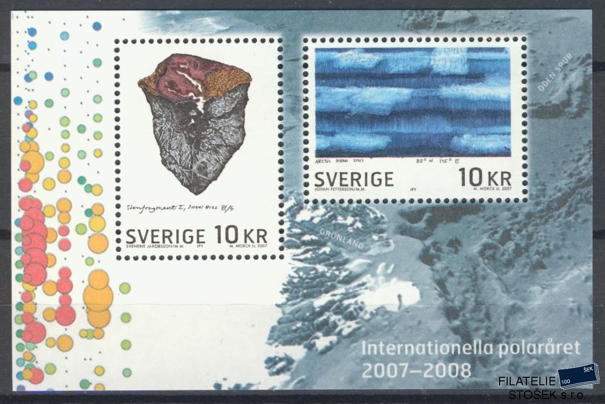 Švédsko známky Mi 2569-70 - Bl.23