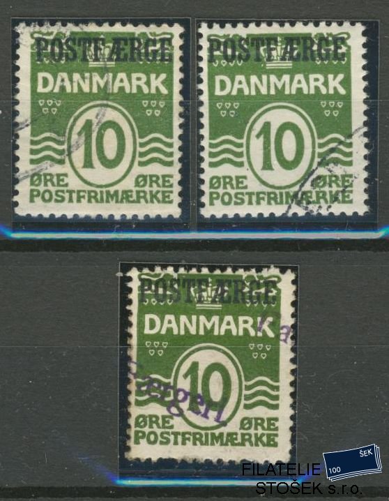 Dánsko známky Mi Pk 5 Sestava