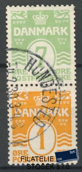 Dánsko známky Mi 42 + 166Spojka