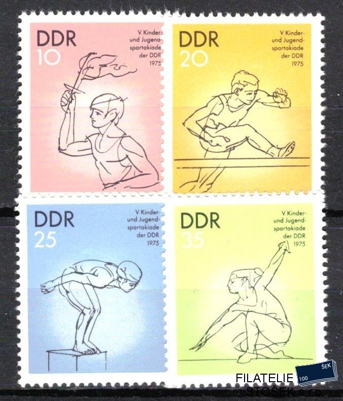 Německo - NDR známky Mi 2065-8