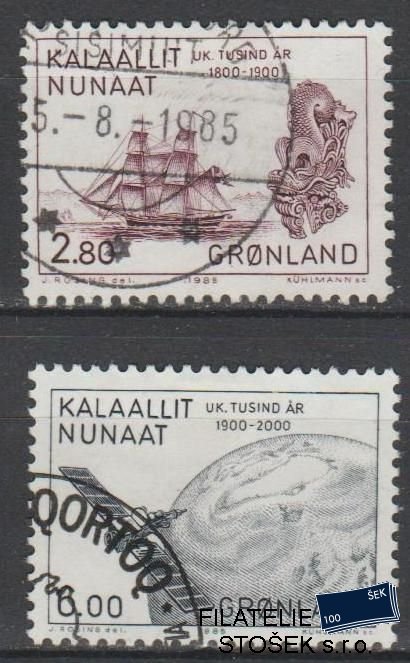 Grónsko známky Mi 157-58